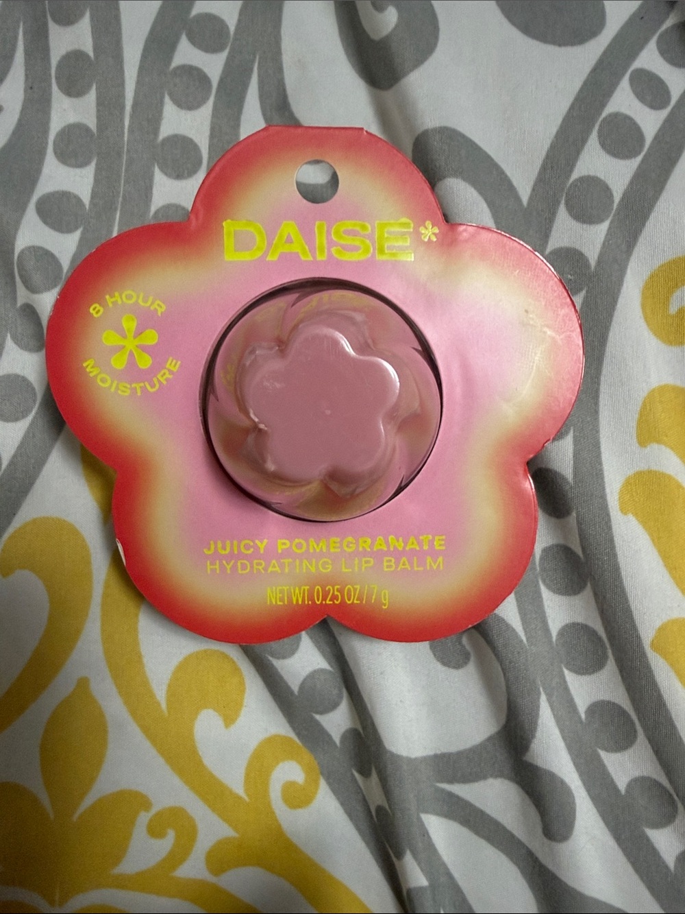 DAISO Pink Flower Blush Compact - Soft Pink Cheek Color